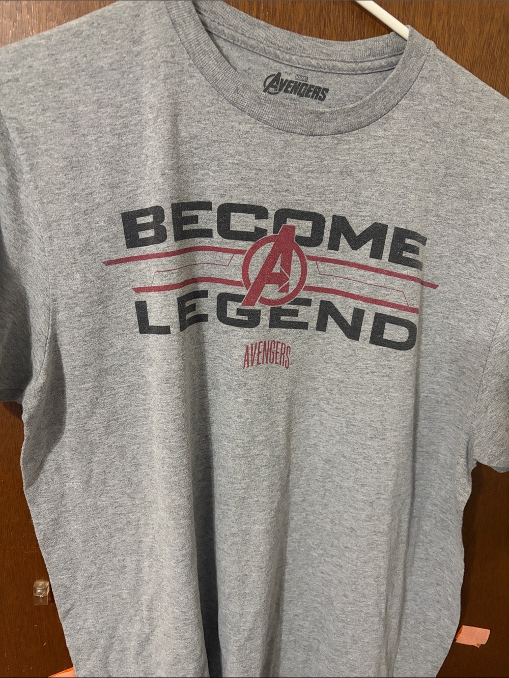 Marvel Avengers Gray Short-Sleeve 'Become Legend' Tee
